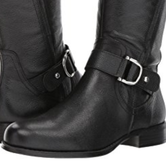 NWB 9W wide width + Wide calf leather boots - Picture 4 of 8